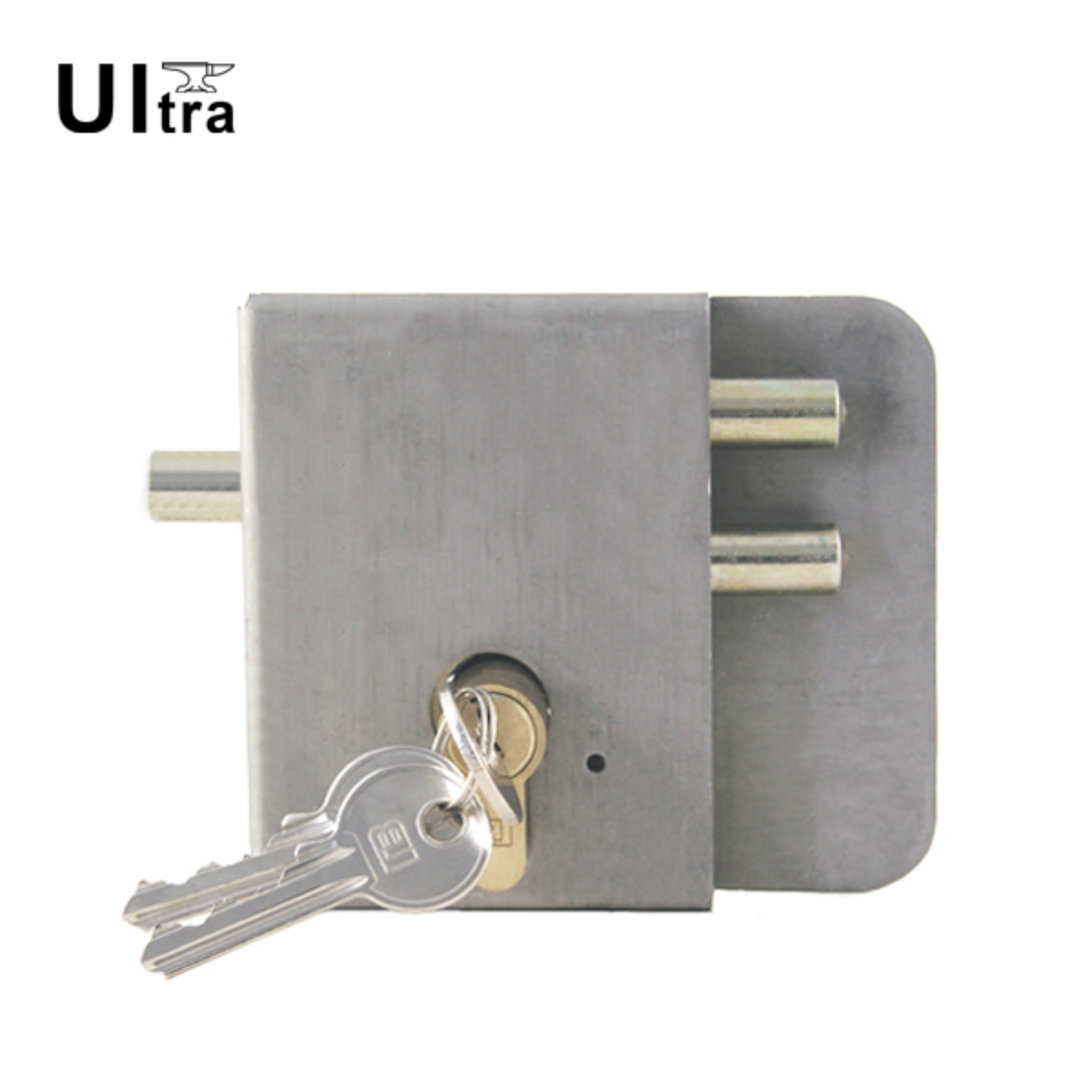 Ultra E gate lock with Cylinder