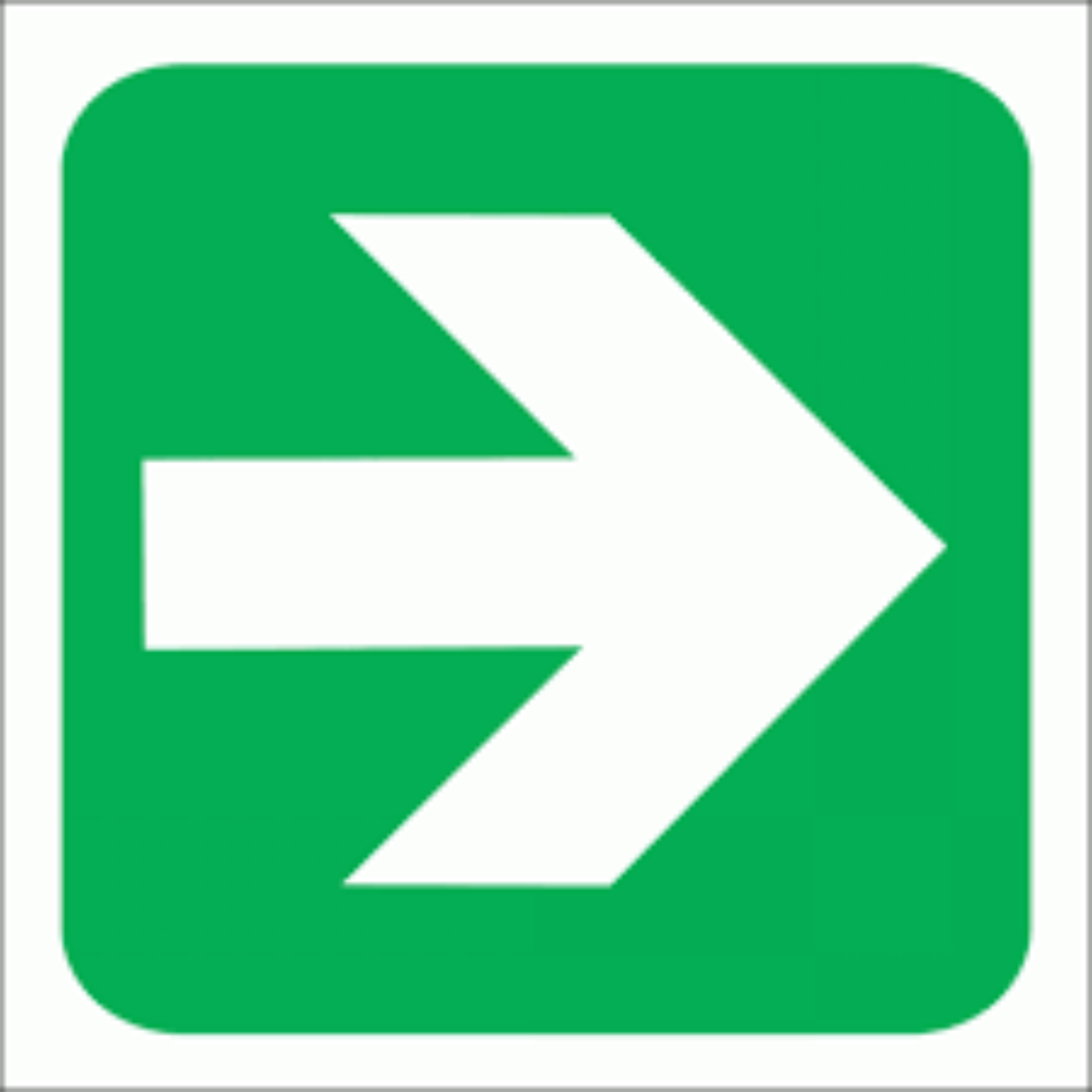 Green Arrow Sign 190x190