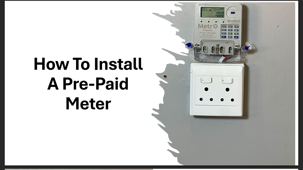 Metro Prepaid Sub-Meter installation