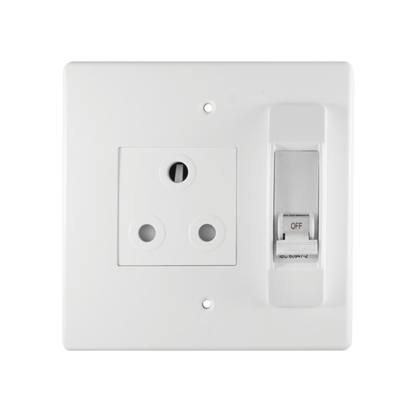 Fusion Socket White 2A