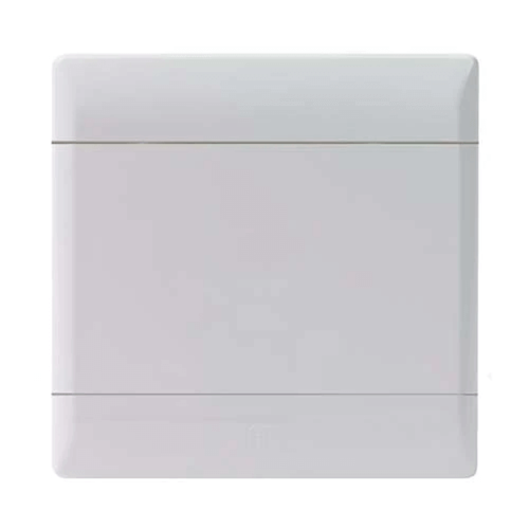 CBI - White Blank Cover Plate 4×4