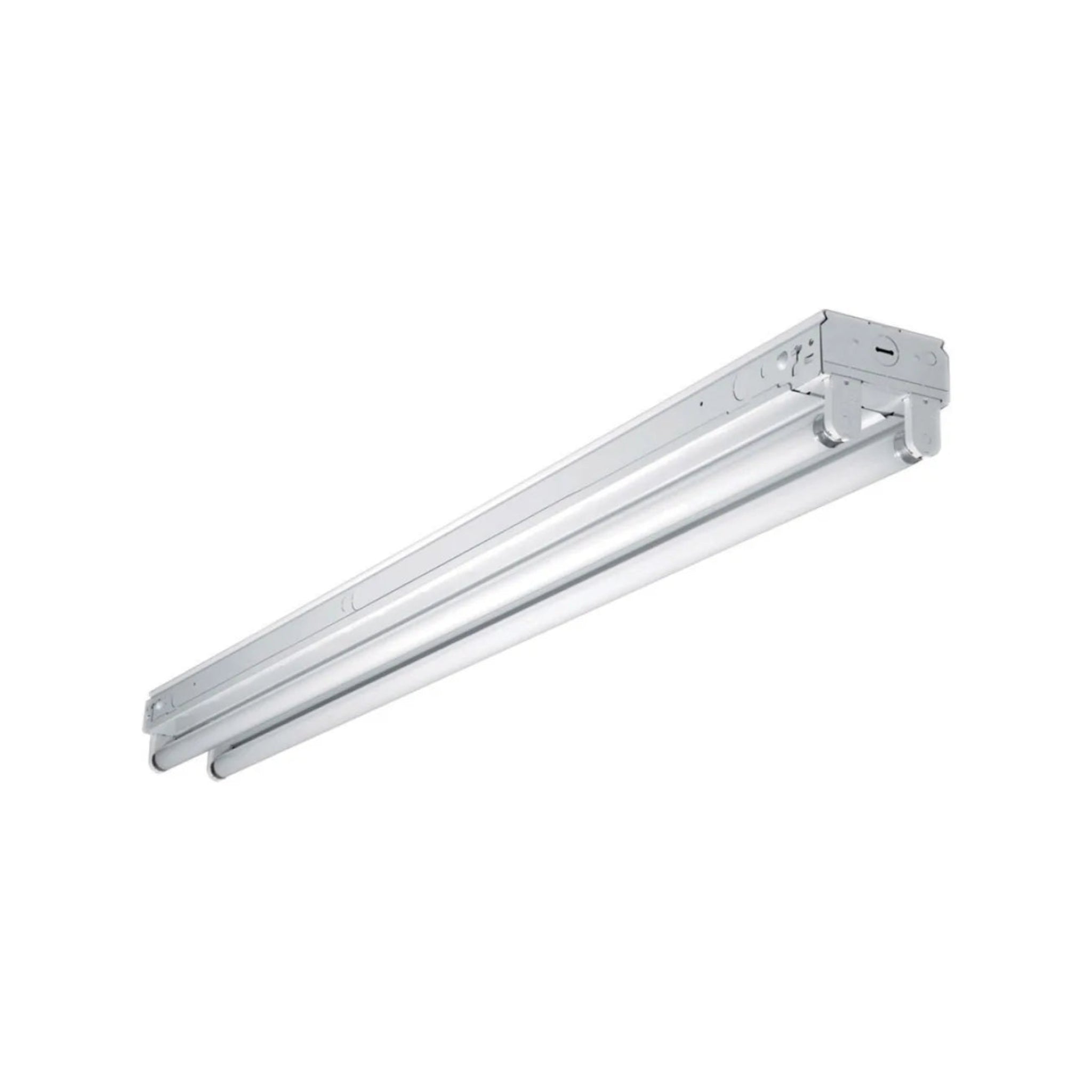 1.5m Double T8 Open Channel Fitting Wired For LED Tube