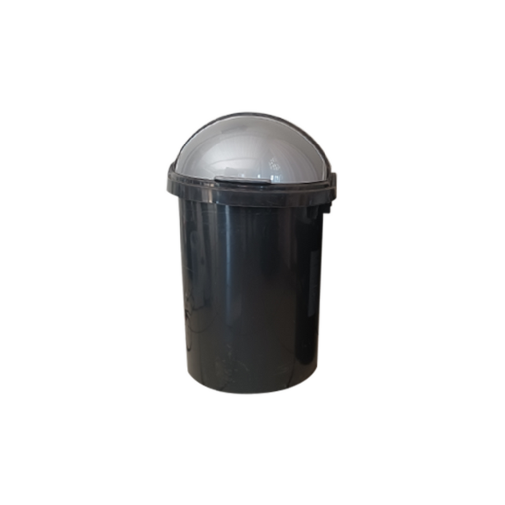 12L Lift Bin Black round