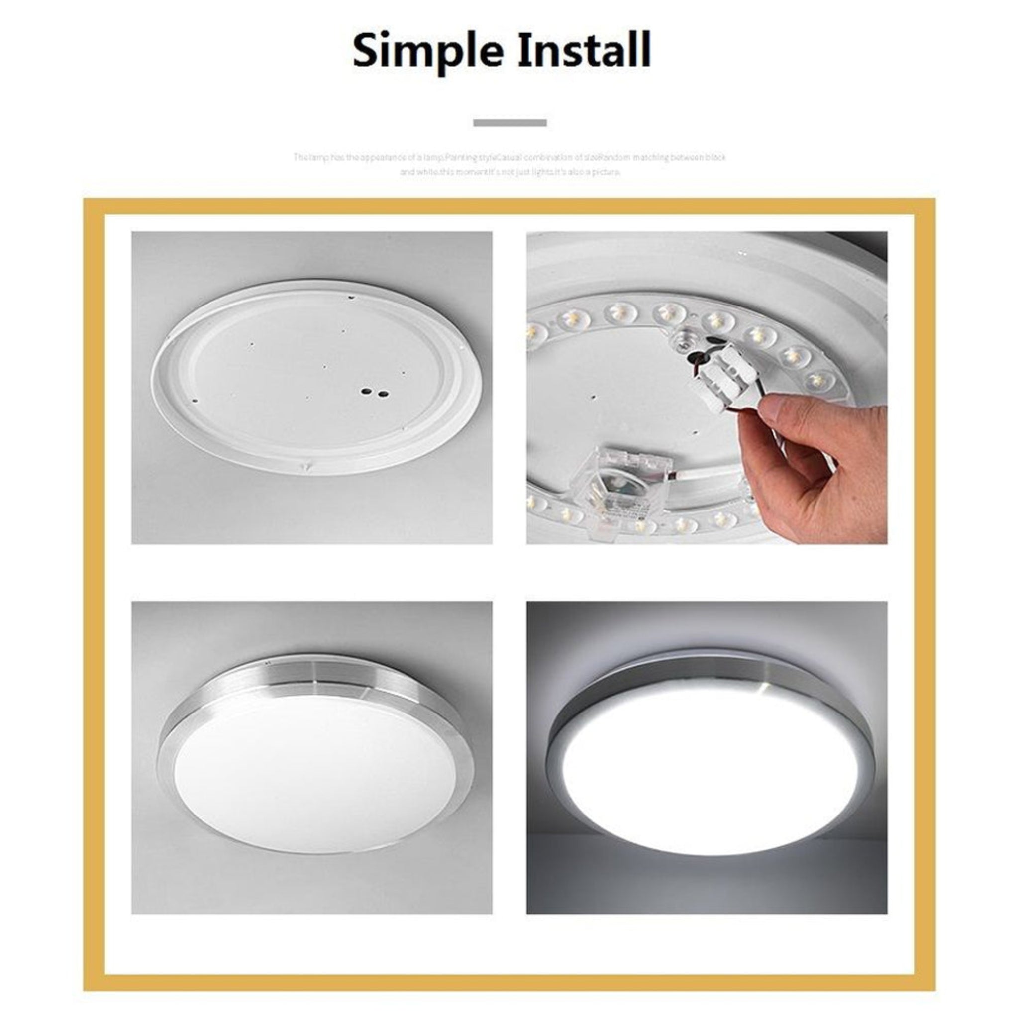 Sylvania - LED Module 16W Ceiling Light 155mm Warm White