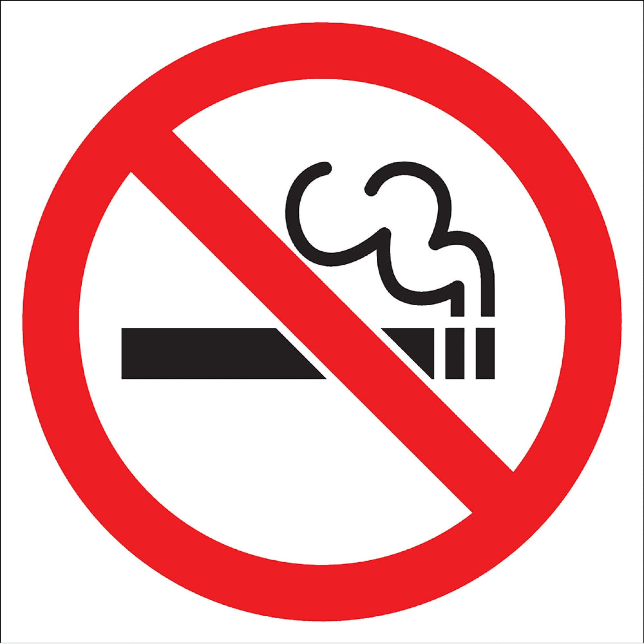 Non-Smoking Sign 190x190